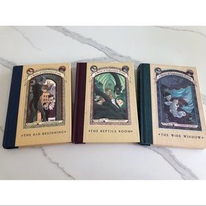 A Series of Unfortunate Events (books 1-3)